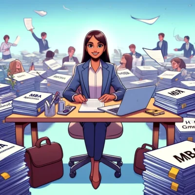 A busy, but calm, MBA applicant