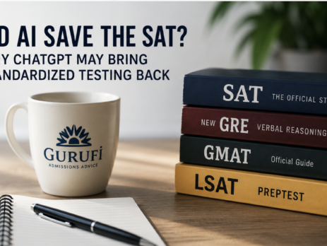 AI and college admissions: Gurufi analysis of how ChatGPT may revive standardized testing like the SAT, GRE, GMAT, and LSAT