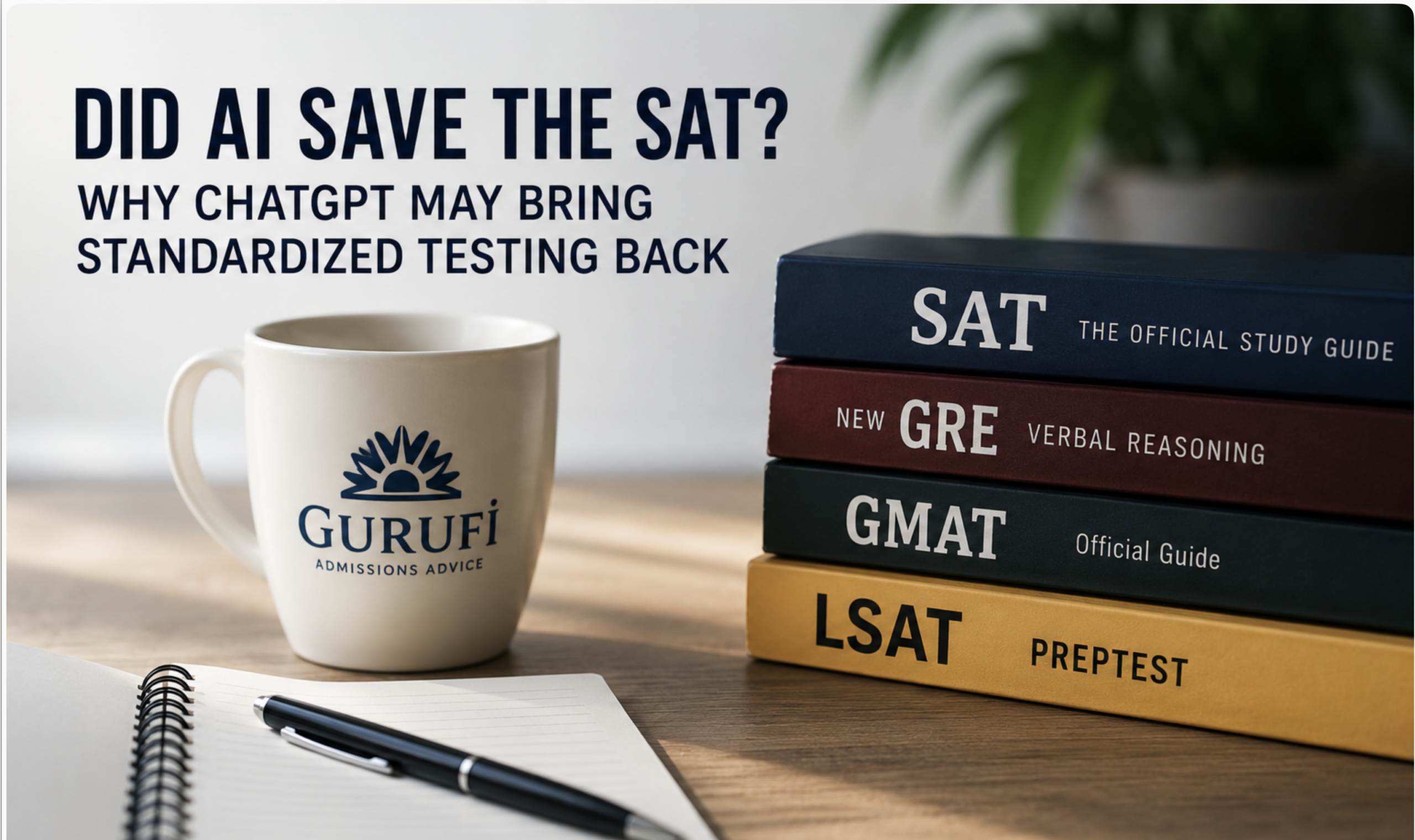 AI and college admissions: Gurufi analysis of how ChatGPT may revive standardized testing like the SAT, GRE, GMAT, and LSAT